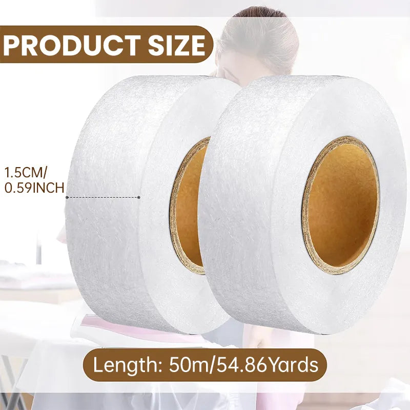 No-Sew Fabric Hemming Tape 🧵 – Quick Clothing Fixes