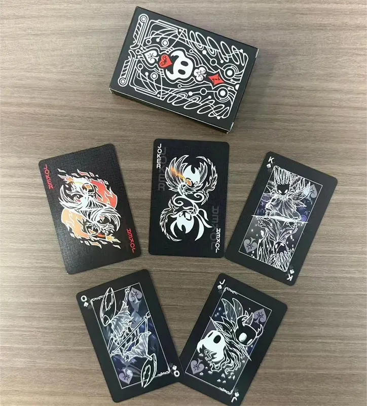 ♠️Sleek Black Poker Playing Card Deck 🃏