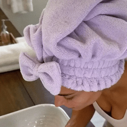 🎀 Ultra-Soft Coral Velvet Bow Hair Towel Wrap | Buy 2, Get 1 Free 🛁