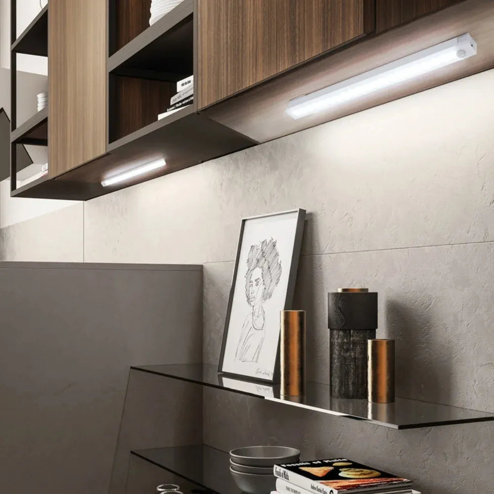 🔥LAST DAY SALE 49% OFF - 💡Punch-free Smart Sensor Magnetic Rechargeable LED Lights