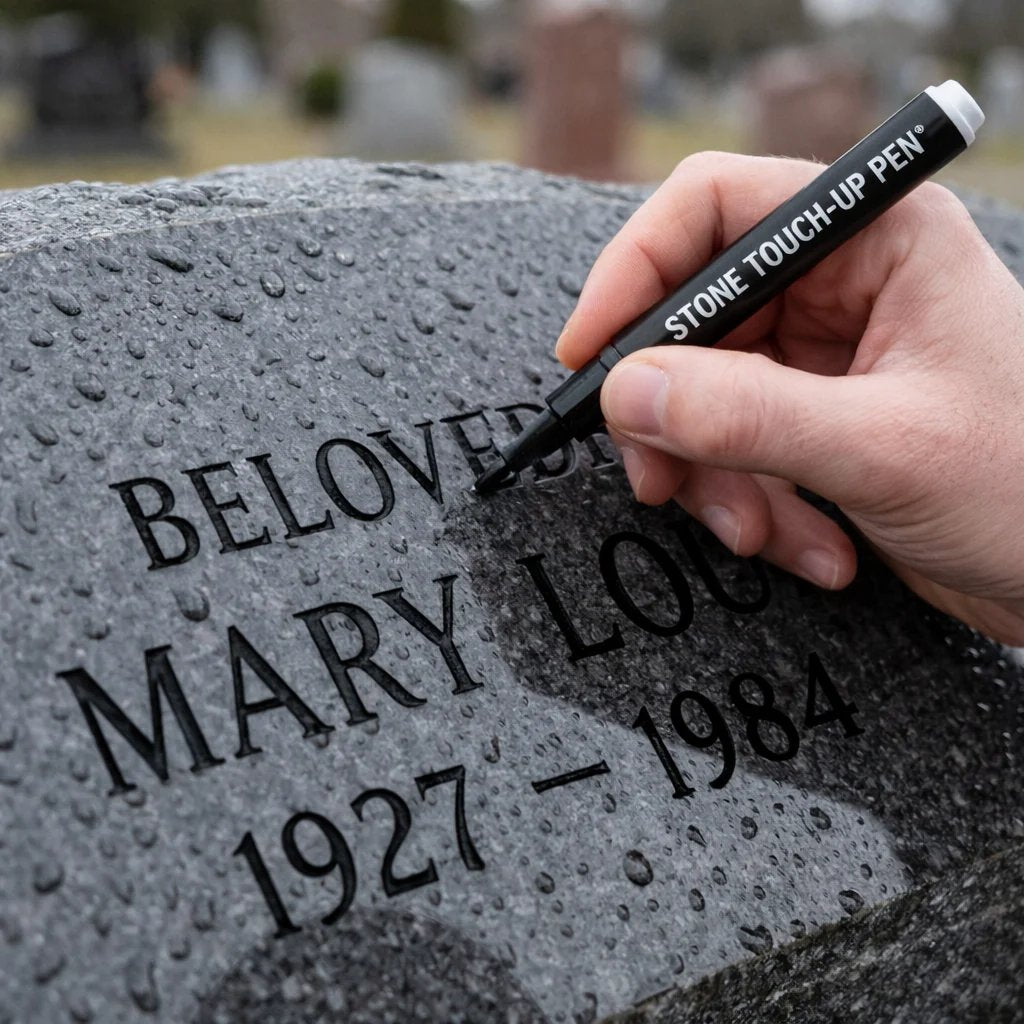 🪦 Precision Stone Carving Tools for Restoring Weathered Headstone Lettering