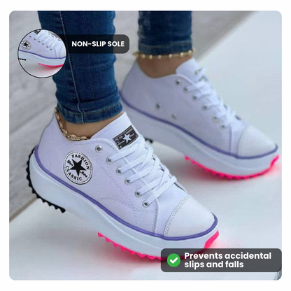 Fashion Star Comfort Sneakers 👟 Chic Support for Every Step