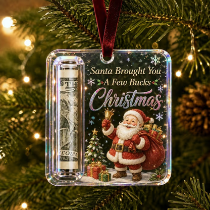 🎅 Christmas Money Gift Ornament 💵 – Turn Cash Into a Festive Surprise