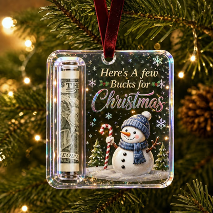 🎅 Christmas Money Gift Ornament 💵 – Turn Cash Into a Festive Surprise