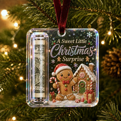 🎅 Christmas Money Gift Ornament 💵 – Turn Cash Into a Festive Surprise