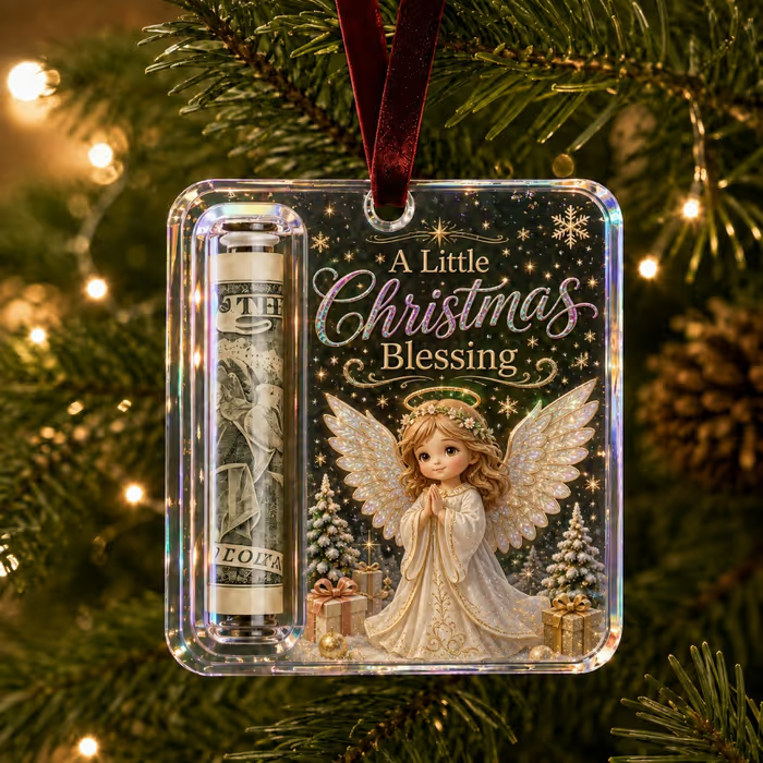 🎅 Christmas Money Gift Ornament 💵 – Turn Cash Into a Festive Surprise
