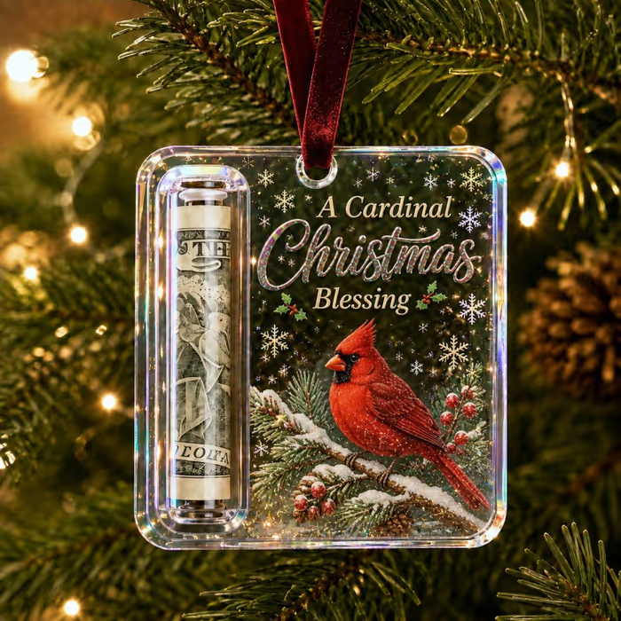 🎅 Christmas Money Gift Ornament 💵 – Turn Cash Into a Festive Surprise