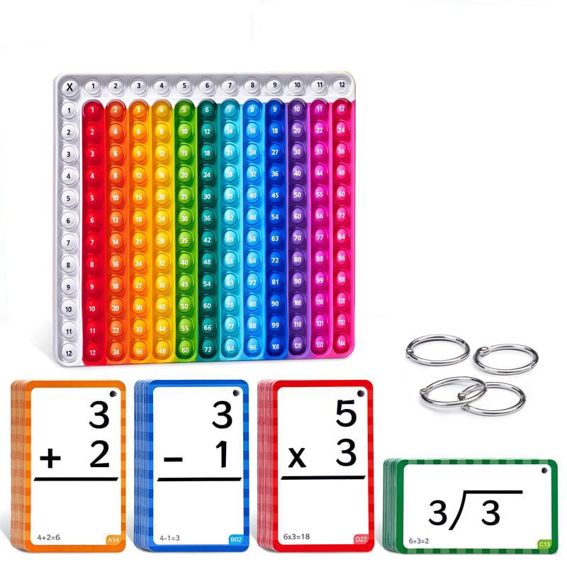 Kids Math Fidget Game 🧮 – Fun Learning Cards for Ages 3+