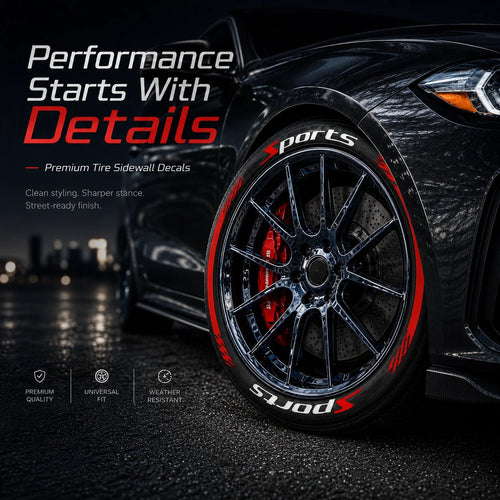 🔥HOT SALE🔥3D Waterproof Tire Decal Stickers