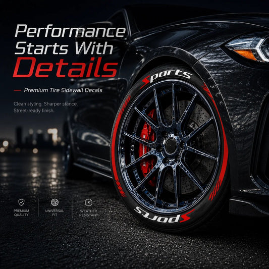 🔥HOT SALE🔥3D Waterproof Tire Decal Stickers