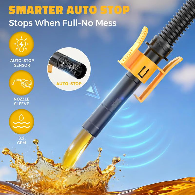 Road-Ready Fuel Transfer Pump 🚗⛽ Fast, Clean and Easy Refueling Anywhere