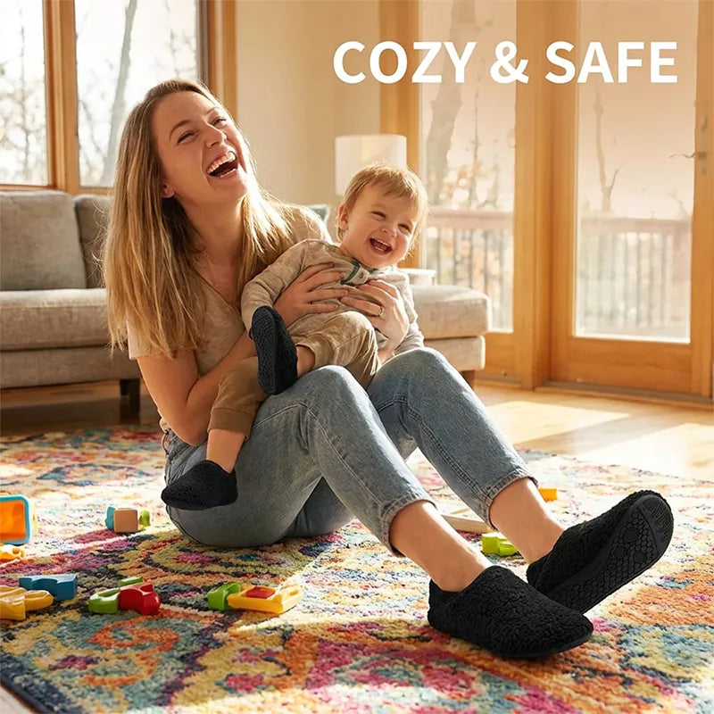 🏡 House Shoes – Slip-On Indoor Slippers
