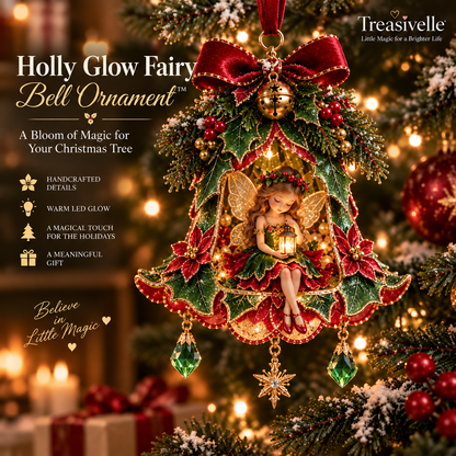 🧚‍♀️Christmas Fairy Bell Ornament ✨ – Delicate Woodland-Inspired Tree Decor