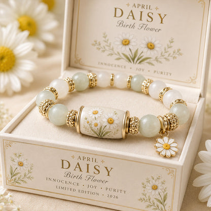 🌸 Birth Flower Blessing Bracelet
