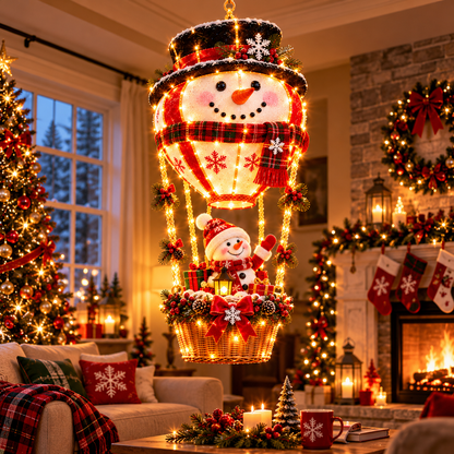 🎄 Ready to Light Up Christmas?! ✨ 2026 Magical Hot Air Balloon Lights – 4 Festive Designs, Endless Holiday Wonder!