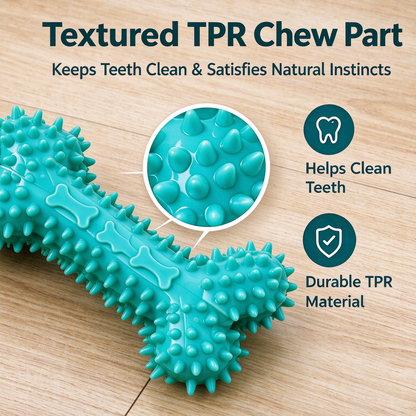 🐶 Suction Cup Dog Tug Toy – Interactive Chew & Teething Fun