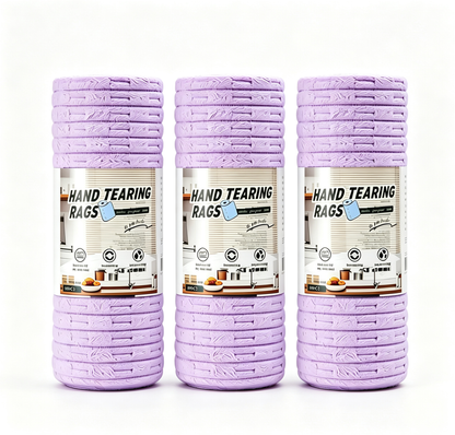 20 PCS Tearable Antibacterial Cleaning Cloths, 10A-Grade Reusable Wet/Dry Lint-Free Rags, Streak-Free Scrubbing Towels for Kitchen, Car, Glass & Electronics (10″x10″)