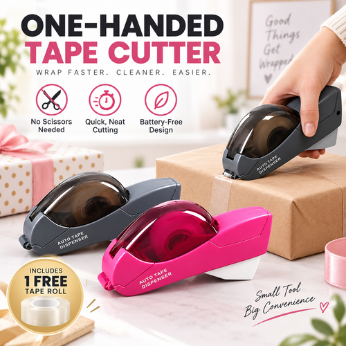 ✂️ SliceMate One-Hand Tape Dispenser – Fast, Clean Cuts Anywhere, No Batteries Needed 🎁 50% Off Today Only