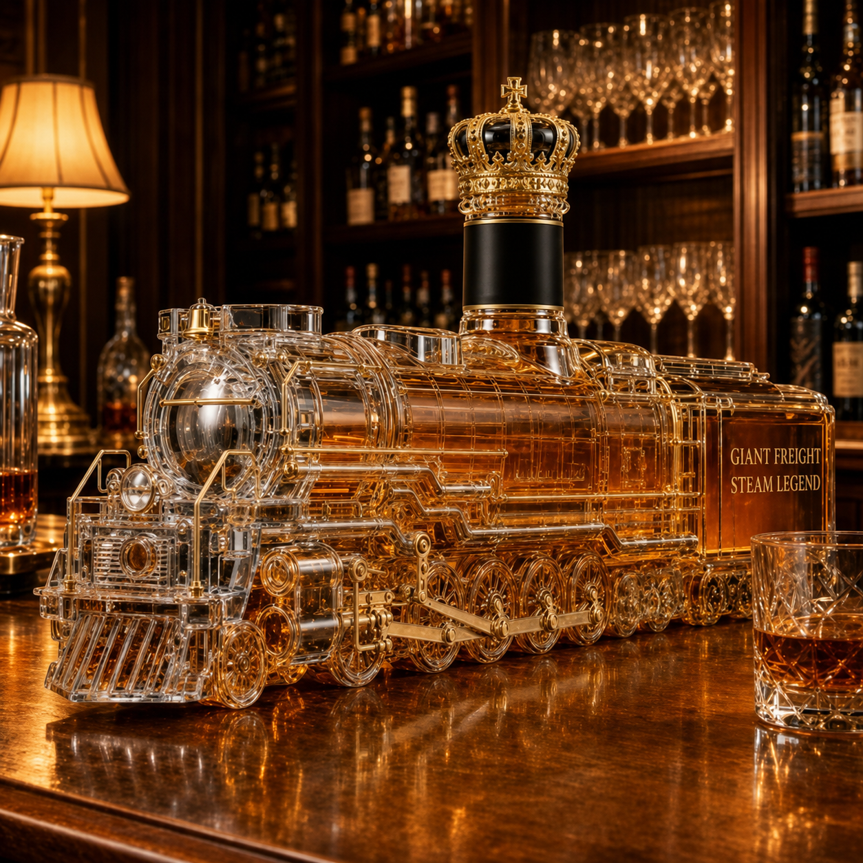 🚂Big Boy 4014 85th Anniversary Locomotive Whiskey Decanter