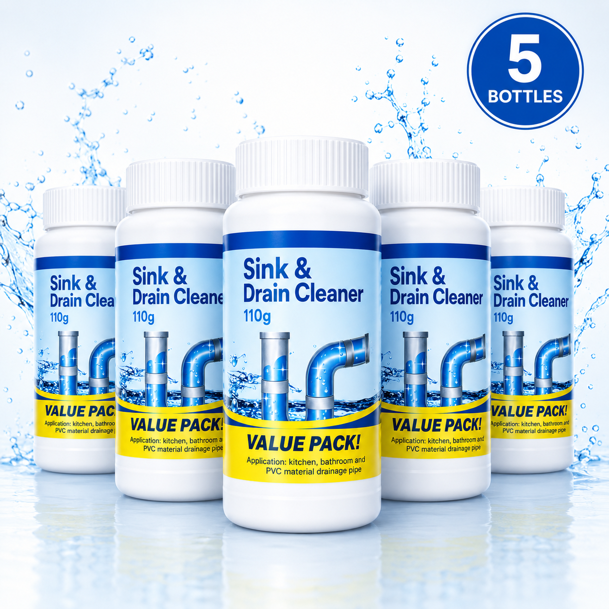 ⏰Last Day Surprise Price: Buy 1 Get 1 Free🔥SINK & DRAIN CLEANER