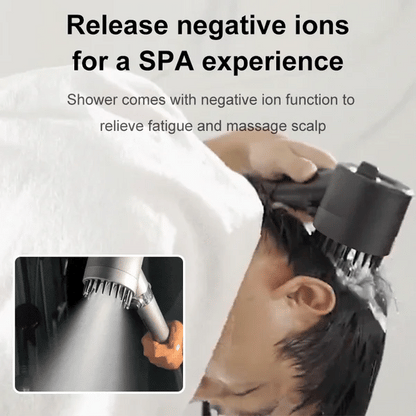 Multi-Spray Handheld Shower System 🚿 – Convenient Shower Head Upgrade