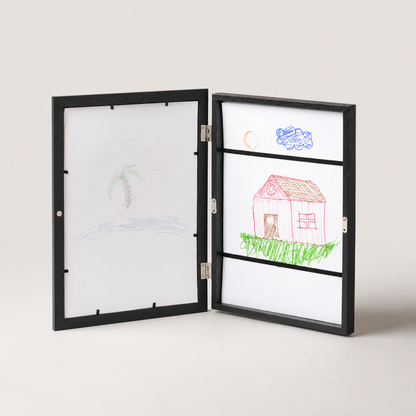 🔥 Over 50% OFF Today! 🖼️ Magnetic Kids Art Frame | Flip-Open Display & Storage Frame for Children’s Artwork 🎨
