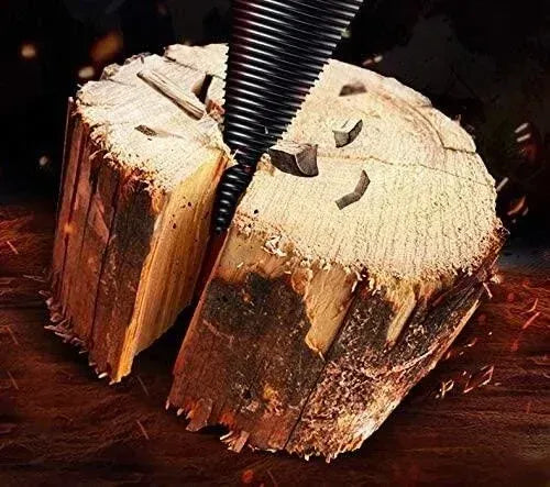 ⚡ Heavy-Duty Firewood Log Splitting Drill Bit, 1.25 in (32 mm)