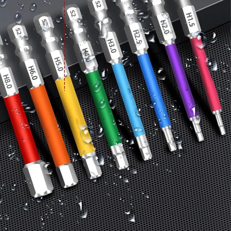 💯Magnetic Anti-Slip Screwdriver Bit Set