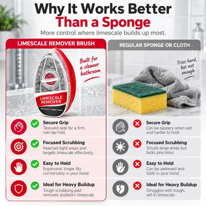 Limescale Remover Bathroom Cleaning Brush