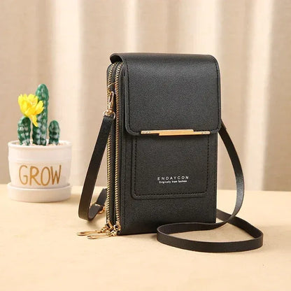💗 Light Pink Leather Anti-Theft Bag for Secure Everyday Carry 🔒