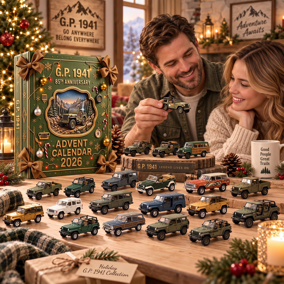 🚗 G.P. 1941 Legend 85th Anniversary Collector's Edition Calendar