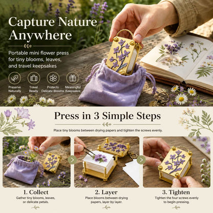 Mini Paper Embossing Kit 🌸 – 20 Specialty Sheets & Wrench