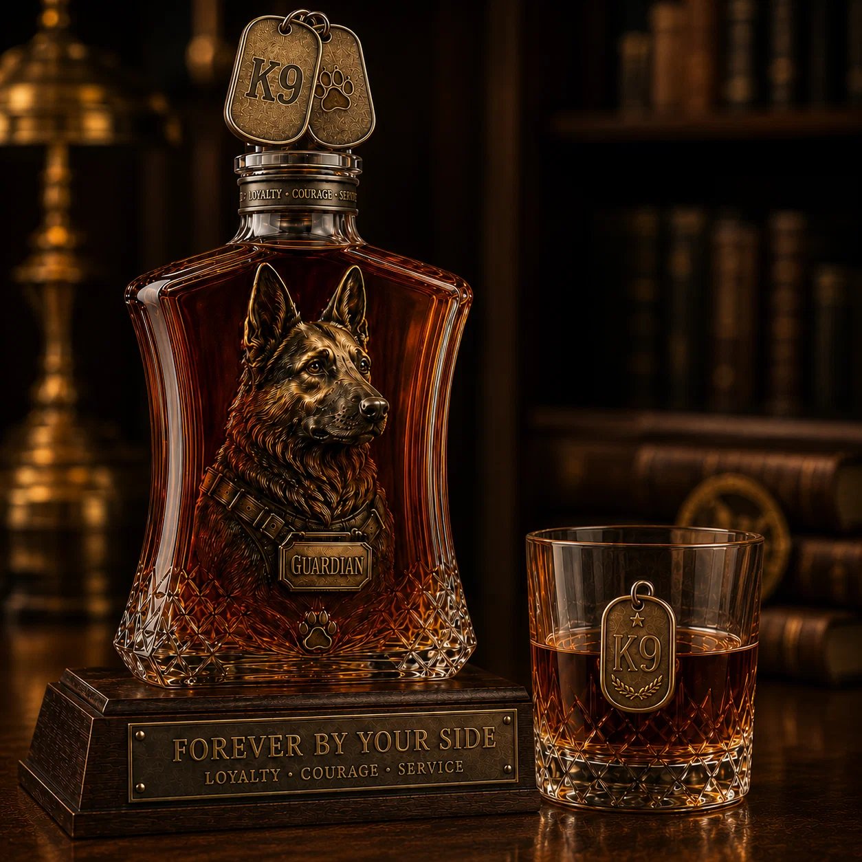 🐕🐾Guardian K9 Service Legacy Whiskey Decanter Set