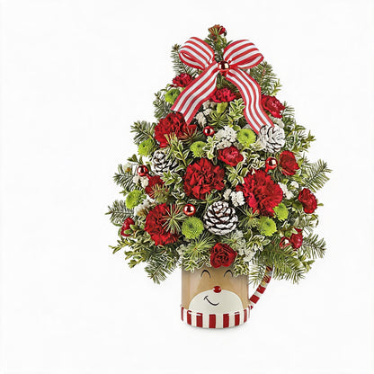 💯🌲 Pop-Up 3D Christmas Tree Card ✨ Turns Into Freestanding Festive Table Decor