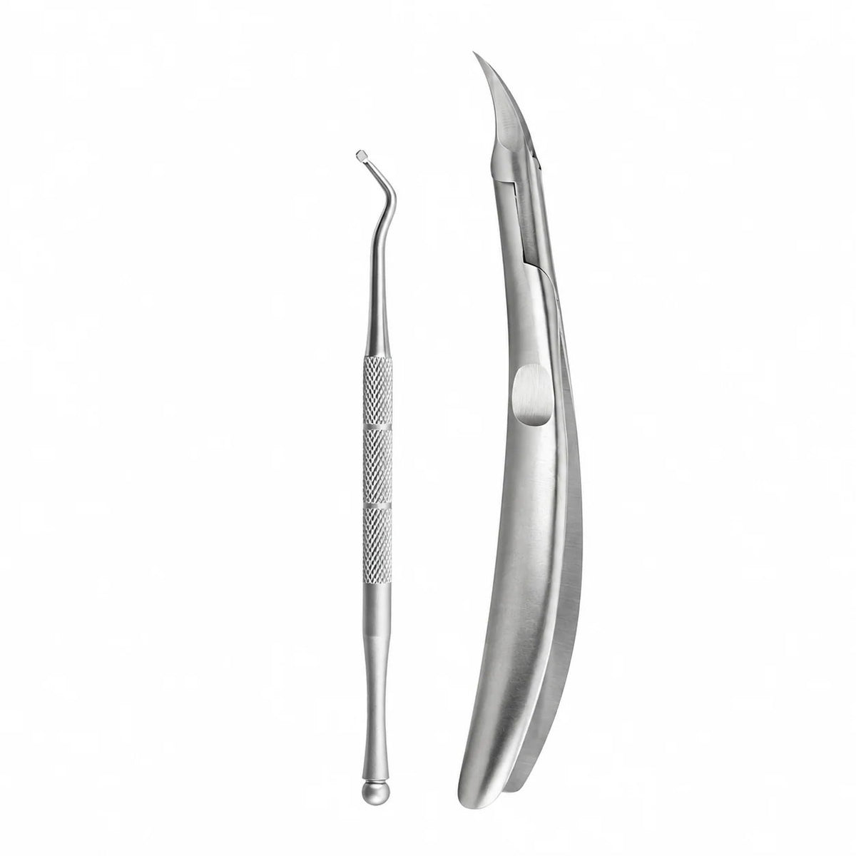 ⏰Stainless Steel Ingrown Toenail Clipper and Dead Skin Nipper 2 Piece Manicure Set