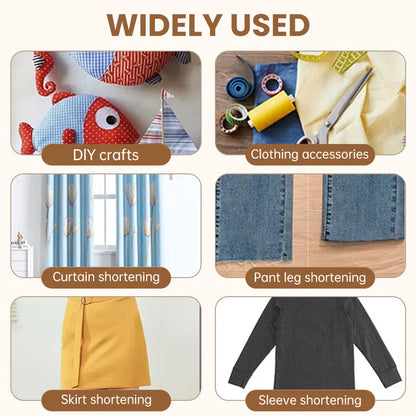 No-Sew Fabric Hemming Tape 🧵 – Quick Clothing Fixes