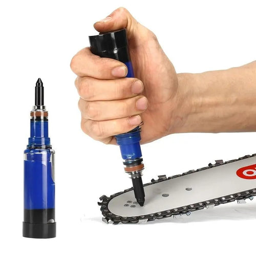 🔧 Portable Chainsaw Grease Injector – Easy Press-Type Lubrication Tool