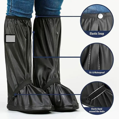 Waterproof Rain Shoe Covers 🥾 – Non-Slip Protection for Wet Weather