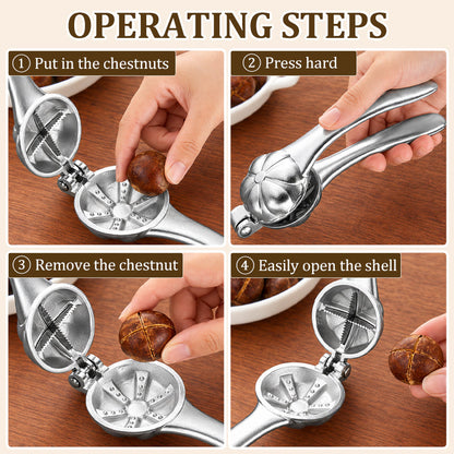 Chestnut Shell Opener 🌰 – Easy Scoring & Peeling Kitchen Tool