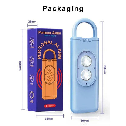 🔥Limited time🔥High Decibel Anti-Wolf Flashing Light Alarm Keychain