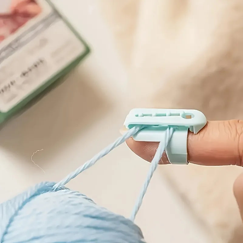 Crochet Yarn Guide Ring 🧶 – Easy Thread Control