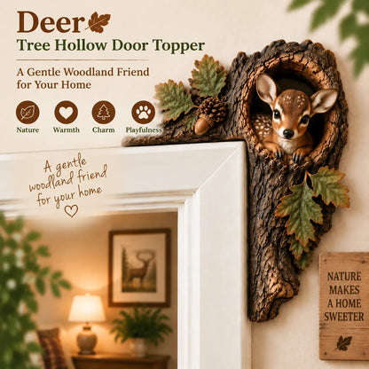⏰ 50% OFF TODAY – 🐿️ 3D Woodland Chipmunk Door Accent | Nature-Inspired Home Decor
