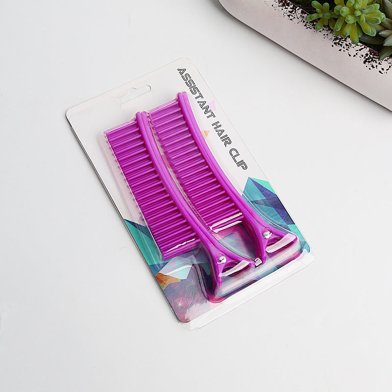 ✨ 2-Pack Hair Sectioning Comb Clips – Comb, Part & Hold Hair in One Tool