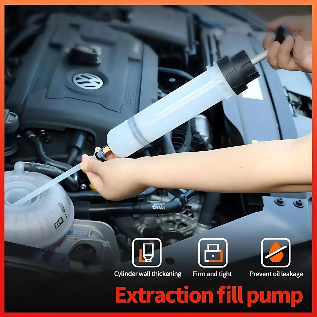 🛢️ 500CC Oil & Fluid Extractor Pump – Handy Liquid Removal Tool