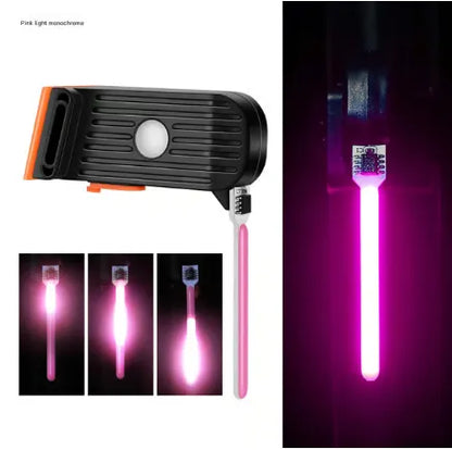 🚴 LED Bicycle Rear Safety Light – Green Taillight | 1PC