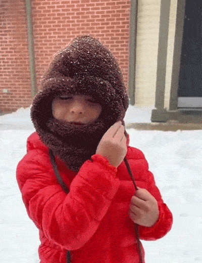 ❄️ Kids' 3-in-1 Fleece Winter Hood – Cozy Cold-Weather Headwear