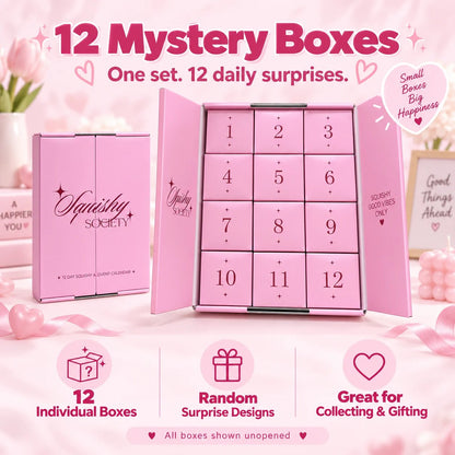 Pink Squishy Christmas Countdown 🎀 – 24 Days of Soft & Satisfying Surprises