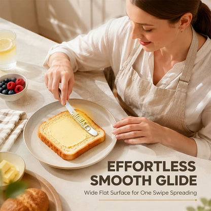 Professional 304 Stainless Steel 3-in-1 Butter Knife and Spreader
