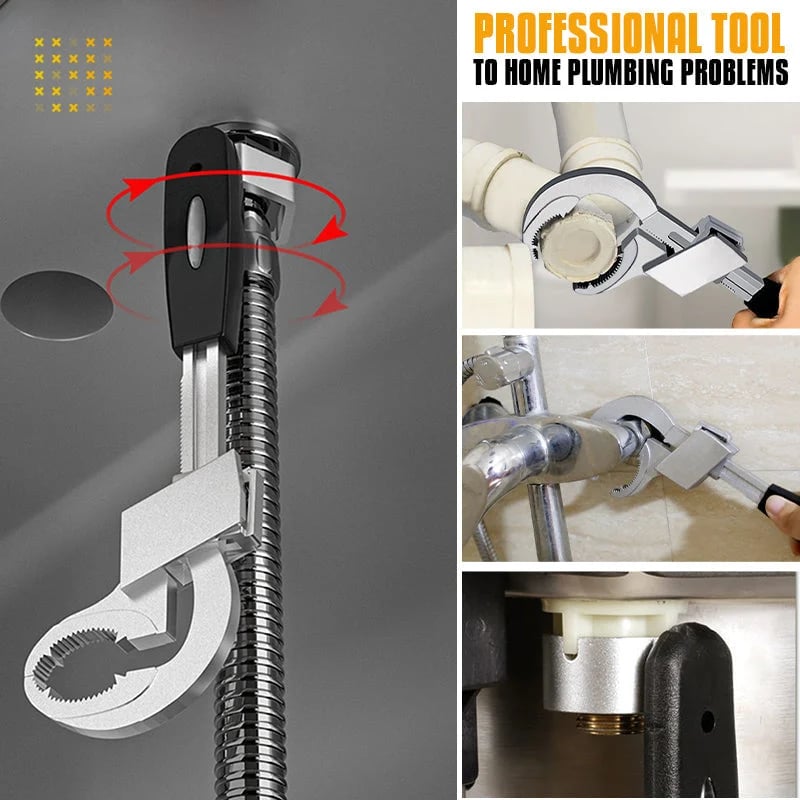 🌟✨ Double-headed adjustable universal key