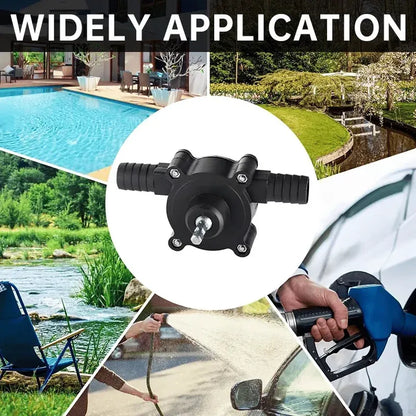 Portable Drill-Powered Transfer Pump 💧 – Compact Liquid Pumping Tool